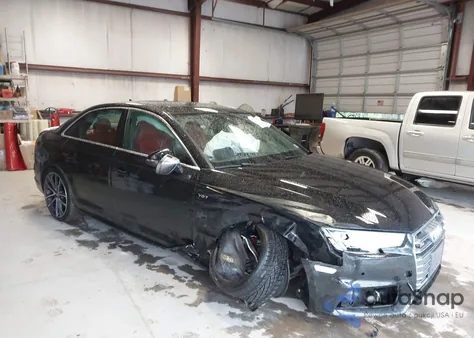 2018 Audi S4 3.0T Premium Plus из США, поврежденный, VIN WAUC4AF4XJA002946